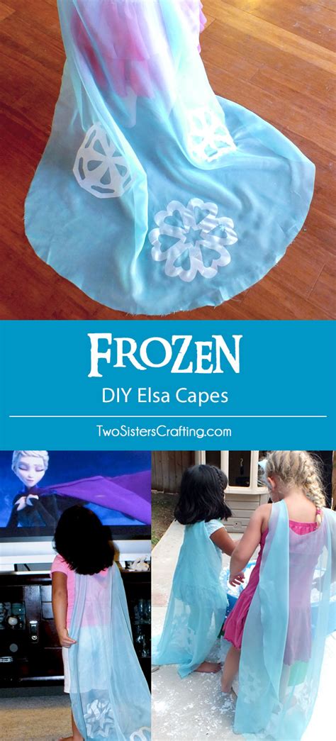 elsa cape diy|More.